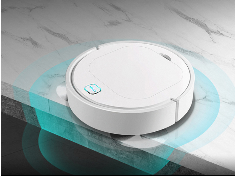 Robot Aspirador Inteligente para el Hogar con Control de Voz