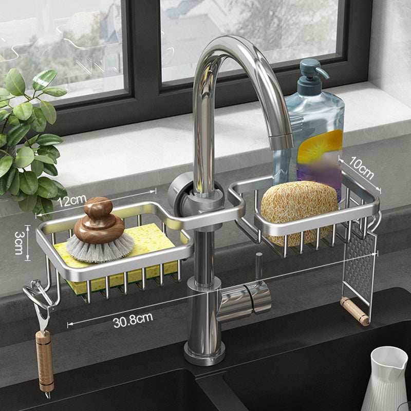 Estante de Almacenamiento Multifuncional para Grifo de Cocina
