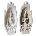 Elegante pieza de arte de la mano de Buda