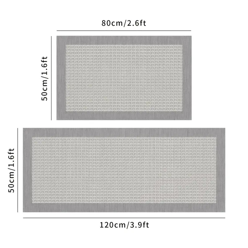 Alfombrillas de Cocina Antideslizantes - Pack 2