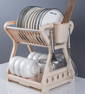 Escurreplatos para Platos y Cubiertos de Cocina (Pieza Única)
