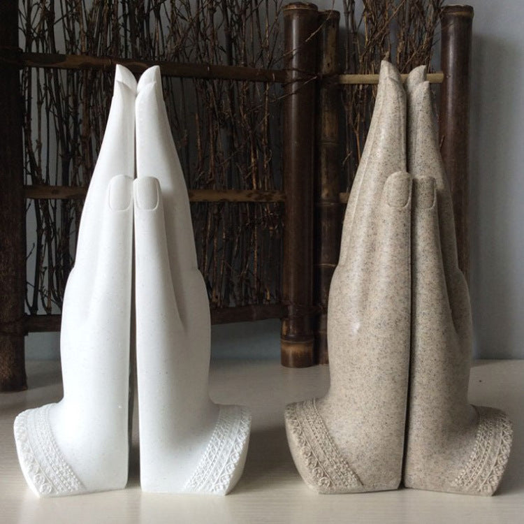Elegante pieza de arte de la mano de Buda