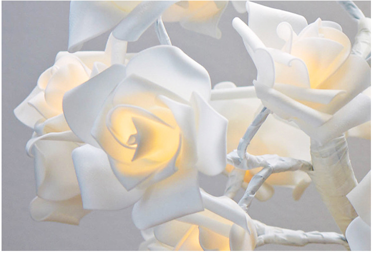 Lámpara LED Árbol de Rosas