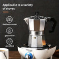 Cafetera Italiana Octogonal para Hogar y Oficina