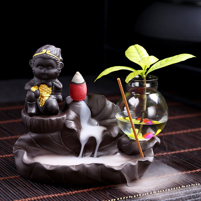 Quemador de Incienso Cerámico Sun Wukong