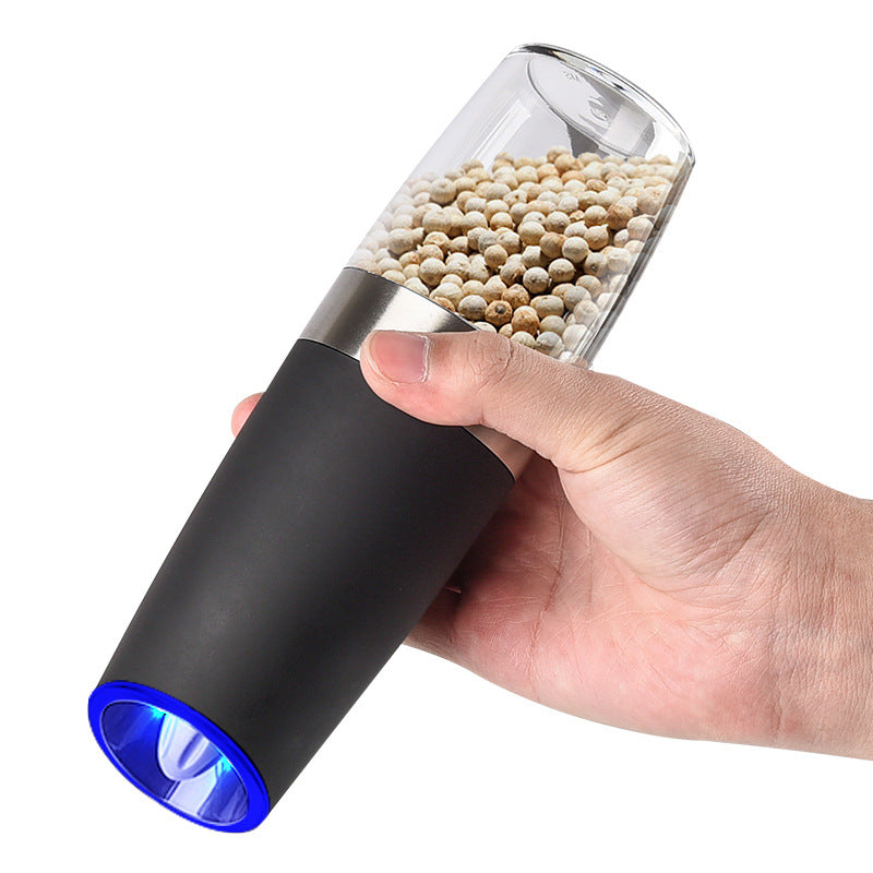 Molinillo Eléctrico de Pimienta con Sensor de Gravedad(Acero Inoxidable)
