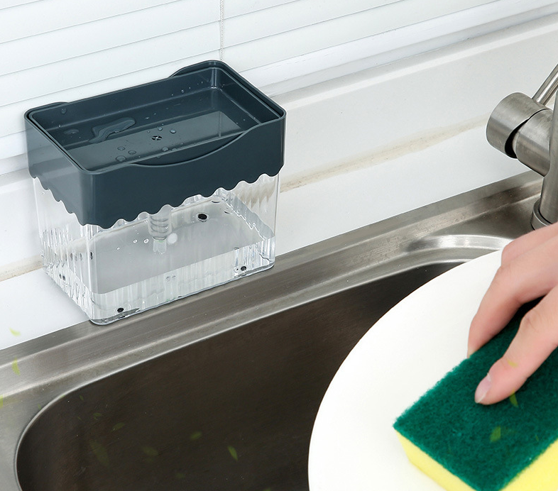 Dispensador de líquido de presión para limpieza de cocina
