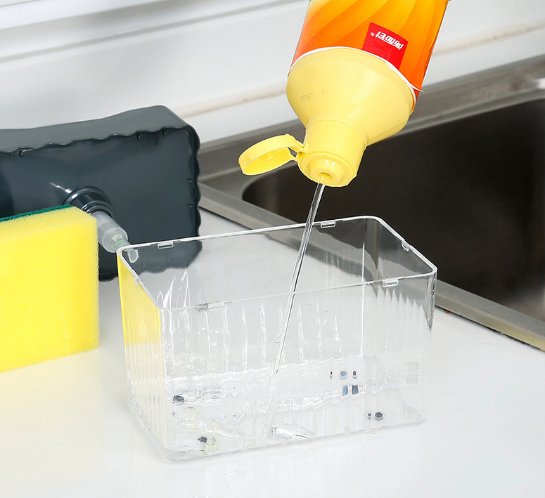 Dispensador de líquido de presión para limpieza de cocina